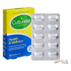 Connetics Corporation Probiotic Dietary Supplement Culturelle&reg; 30 per Bottle Capsule, 30EA/PK