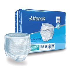 Attends Moderate Absorbency Protective Underwear, Small, 80/CS