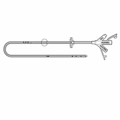 Avanos Medical Sales Transgastric-Jejunal Feeding Tube MIC 18 Fr. 30 cm Silicone Sterile
