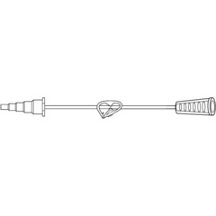 Avanos Medical Sales Extension Set MIC 6 Inch