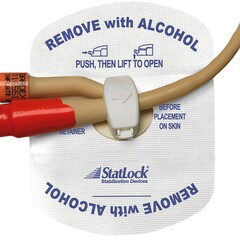 Bard Medical StatLock&reg; Foley Device, Tricot Anchor Pad, for Silicone Catheters