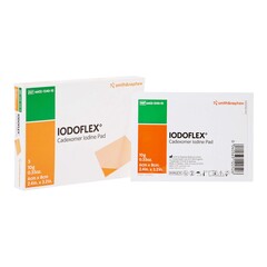 Smith & Nephew Iodoflex Gel Pad Cadexomer Iodine Sterile 8X6 Cm Antimicrob Dressing