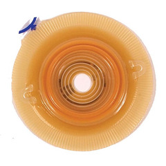 Coloplast Colostomy Barrier Assura&reg; Silicone Based Blue Code Synthetic Resin Cut-to-fit, 3/4 to 1-3/4