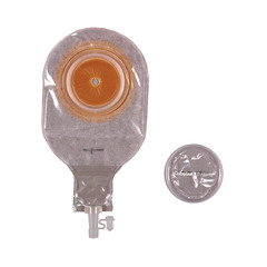 Coloplast Ostomy Pouch Assura Post-op One-Piece System 12-1/4 Inch Length 1/2 to 2-3/4 Inch Stoma Drainable Flat, Trim To Fit