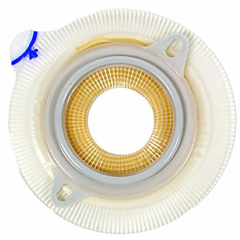Coloplast Ostomy Barrier Assura&reg; Xpro Precut, Extended Wear Silicone Based Adhesive 60 mm Flange Blue Code System Synthetic Resin 1-5/8 Inch Opening