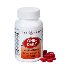 Geri-Care Multivitamin Supplement Tablets, 100 per Bottle