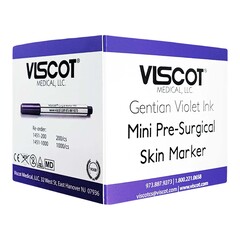 Viscot Industries Skin Marker Viscot&reg; Gentian Violet Ink NonSterile Mini Regular Tip