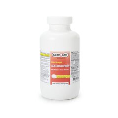 McKesson Pain Relief 500 mg Strength Tablet 1000 per Bottle, 1000EA/BT 12BT/CS
