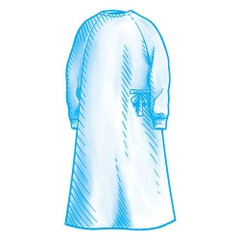 Cardinal Health Breathable Surgical Gown with Towel SmartGown™ 2X-Large Unisex AAMI Level 4 Sterile Blue, 14/CS