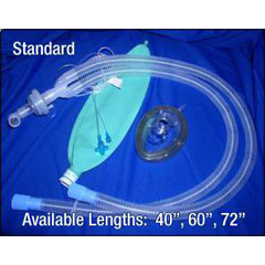 Airlife Vital Signs&reg; Anesthesia Breathing Circuit Expandable Tube 90 Inch Tube Dual Limb Adult 3 Liter Bag Single Patient Use