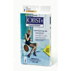 Jobst UltraSheer Classic Knee-High Compression Stockings, X-Large, Natural