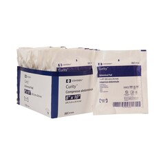 Cardinal Health Tendersorb™ Wet-Pruf Abdominal Pads, 8