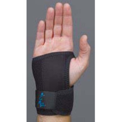 Medical Specialties Wrist Splint GelFlex&reg; Contoured Polymer Gel / Mineral Oil Left Hand Black Large, 1/EA