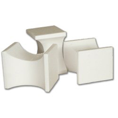 Absorbent Specialty Products Positioner Head Block 6 W X 4-3/4 D X 4-1/2 H Inch Foam Freestanding, 12 per Case