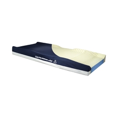 Span America Bed Mattress Geo-Mattress with Wings&reg; Therapeutic Raised Perimeter Mattress 35 X 75 X 6 Inch, 8 Inch Side