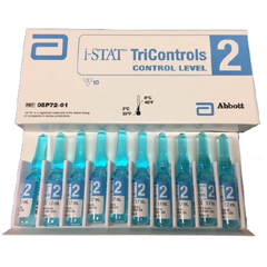 I STAT Control I STAT Tricontrols Sodium Potassium Level 2 1 7 ML 