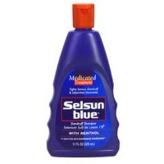 Selsun Blue Medicated Antidandruff Shampoo, 11 oz. Flip Top Bottle
