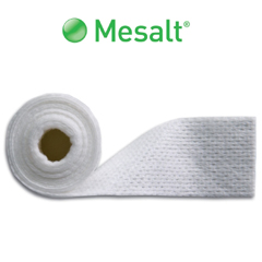 MON400463EA - Molnlycke Healthcare - Impregnated Dressing Mesalt 6 x 6 Viscose / Polyester Sodium Chloride Sterile