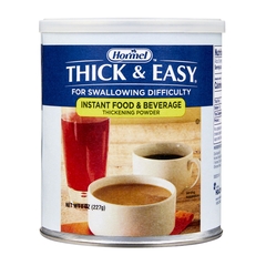 Hormel Health Labs Thick & Easy&reg; Instant Food Thickener, 8 oz, Unflavored, 12EA/CS