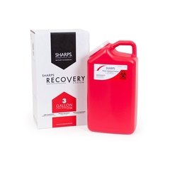 Sharps Compliance Mail System Pro-Tec 3-Gallon Sharps Recovery System