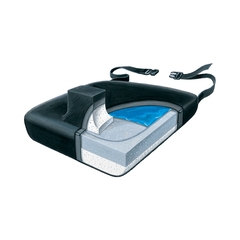 Skil-Care Leg Abductor Cushion, Wedge Base 1-1/2 X 4-1/2 X 16 X 18 Inch Gel-Foam Straps