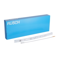 Teleflex Medical Urethral Catheter FloCath Tiemann Tip ERU Silicone Coated PVC 14 Fr. 16