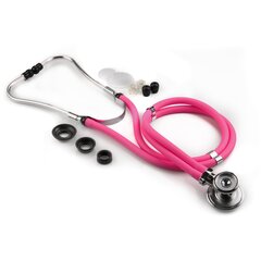 McKesson Sprague - Rappaport Stethoscope entrust Performance Plus Neon Pink 2-Tube 22