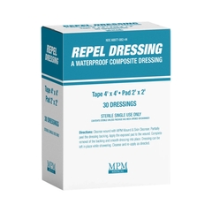 MPM Medical Composite Dressing Repel 4 X 4 Inch Sterile