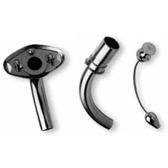 Premier Dental Products Uncuffed Tracheostomy Tube Rotating Lock IC Size 5.0 Adult, 1/EA