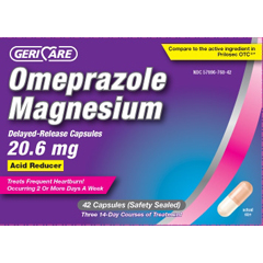 MON705864CS - McKesson - Antacid 20 mg Strength Delayed-Release Tablet 42 per Box