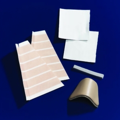 Summit Medical External Nasal Splint Kit Denver Splint Series 1500 2 Pieces Aluminum Small / Medium, 1/EA