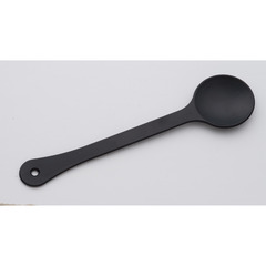 Tech-Med Services Eye Occluder 2-1/4 X 9-1/2 Inch Single Ended Paddle Style Without Pinhole Black Plastic