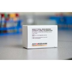Alfa Wassermann Calibrator Set ACE&reg; Direct Total Iron-Binding Capacity (TIBC) 6 X 1 mL For ACE, ACE Alera Clinical Chemistry Systems, 1/KT