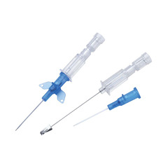 B. Braun Peripheral IV Catheter Introcan Safety&reg; 20 Gauge 1 Inch Polyurethane Winged Hub