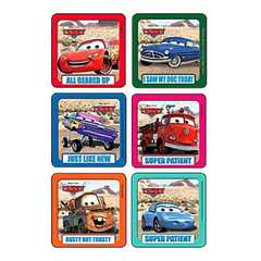 Medibadge Kids Love Stickers 90 per Pack Disney Cars - Super Patient Sticker 2-1/2 Inch, 1 Pack