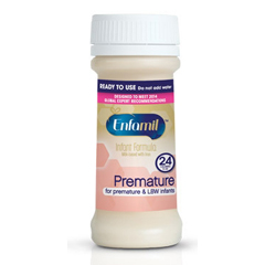MON995009EA - Mead Johnson Nutrition - Infant Formula Enfamil Premature with Iron 2 oz. Nursette Bottle Ready to Use, 1/ EA