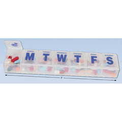 Apothecary Products Pill Organizer 2X-Large 7 Day 1 Dose