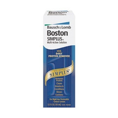 Bausch & Lomb Contact Lens Solution Boston Simplus 3.5 oz.