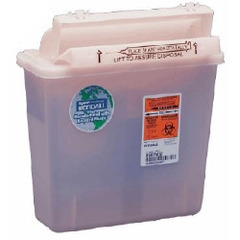 Cardinal Health Sharps Container Renewables In-Room 12-1/2 H x 5-1/2 D x 10-3/4 W