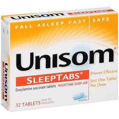 Chattem Sleep Aid Unisom&reg; 32 per Bottle Tablet 25 mg Strength, 32/BT