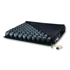 Crown Therapeutics Seat Cushion ROHO&reg; Low Profile&reg; Single Compartment 22 W X 18 L X 2-1/4 D Inch Neoprene Air Cells, 1/EA