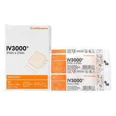 Smith & Nephew Catheter Dressing IV3000™ 1-HAND DELIVERY 2-3/8 X 2-3/4 Inch, 100/BX, 9BX/CS