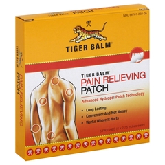 Prince of Peace Pain Relief Tiger Balm Patch, 5 EA/PK