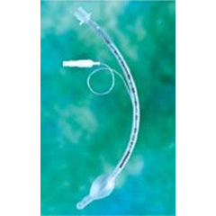 Teleflex Medical Cuffed Endotracheal Tube Sheridan HVT™ 324 mm Length Curved 7.5 mm Adult Murphy Eye