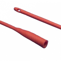 Cardinal Urethral Catheter Dover Rob-Nel Round Tip Thermosensitive PVC 24 Fr. 16 Inch
