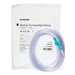 McKesson Suction Tubing 10 Foot Tube 1/4