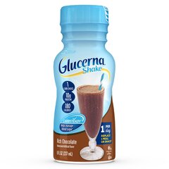 Abbott Nutrition Glucerna Original Shake, Chocolate Flavor, 8-ounce bottle