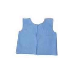 HPK Industries Exam Cape Blue One Size Fits Most Front / Back Opening Belt Closure Female, 100 per Case
