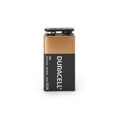 MON651497CS - Duracell - Alkaline Battery Duracell Coppertop 9V Cell 9V Disposable 12 Pack, 72 EA/CS