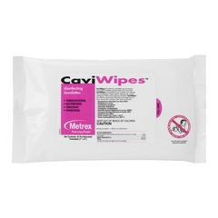 Metrex Research Disinfectant CaviWipes&reg; Light Duty Wipe Disposable, 45EA/PK 20PK/CS